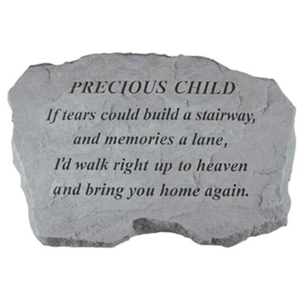 Kay Berry Inc Kay Berry- Inc. 97420 Precious Child-If Tears Could Build A Stairway - Memorial - 16 Inches x 10.5 Inches x 1.5 Inches 97420